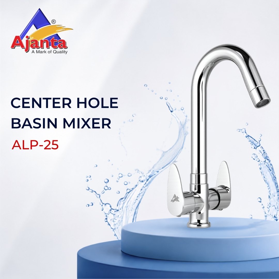 Centre Hole Basin Mixer ALP-25