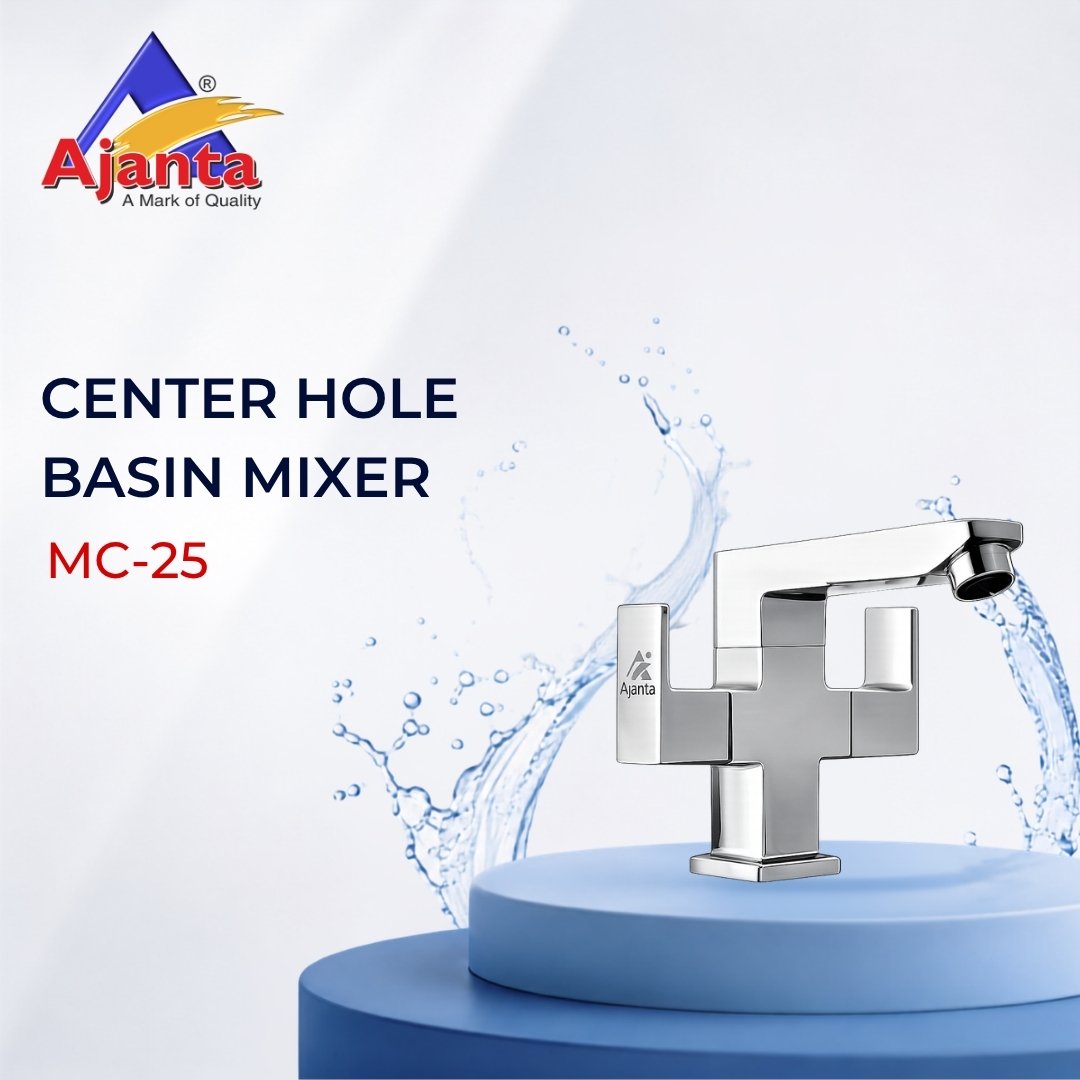 Centre Hole Basin Mixer MC-25